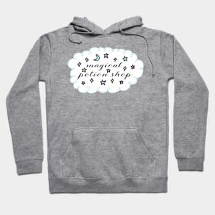 Cute Magical Potion Shop Cloud Design, Made by EndlessEmporium Hoodie